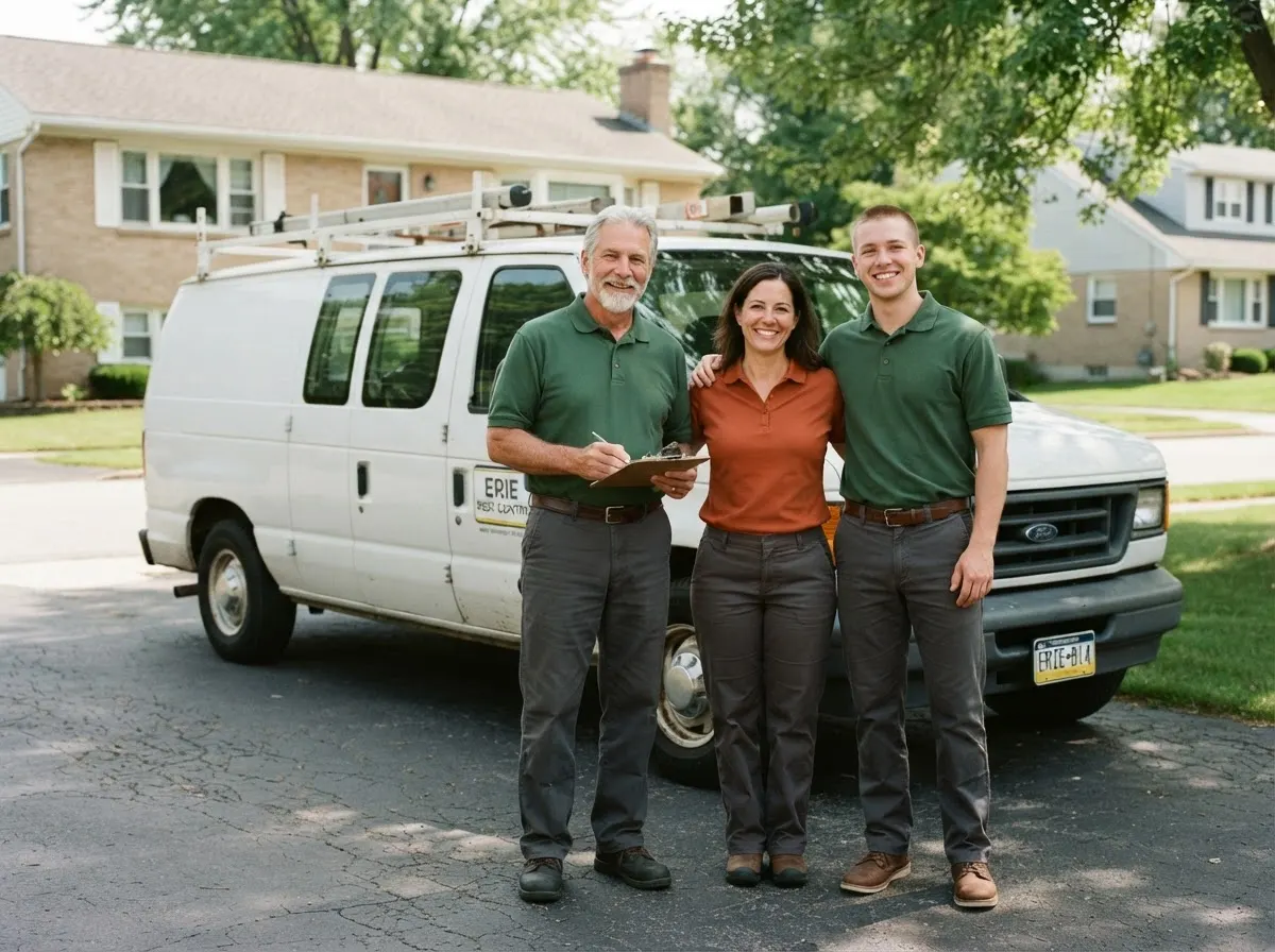 Evergreen Pest Management pest control service team in Erie, PA